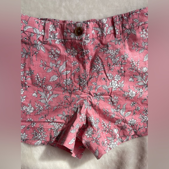 GAP Khakis by GAP Pink Floral Print Summer Short 06 R - Picture 3 of 14